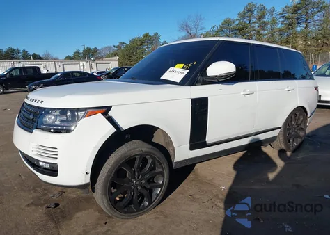 2015 Land Rover Range Rover 3.0L V6 Supercharged Hse z USA, uszkodzony, nr VIN SALGS2VF6FA206422